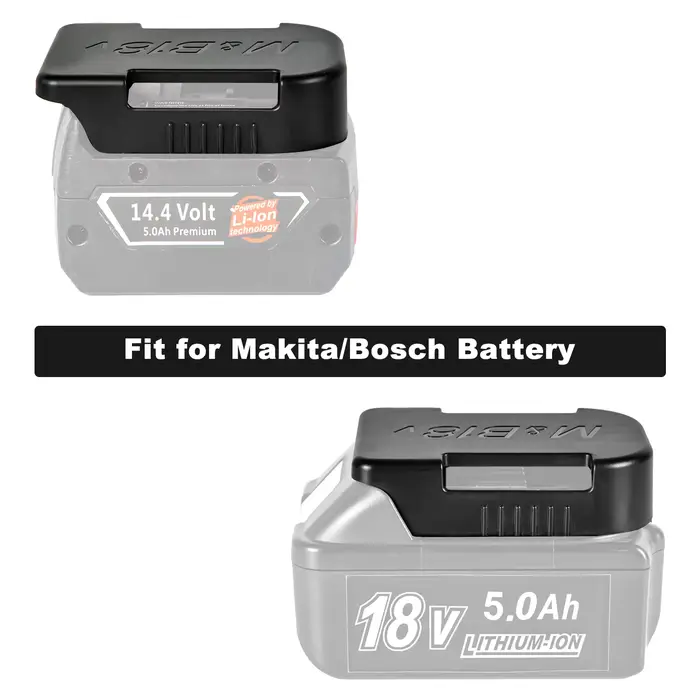 Supports de batterie électriques, 5 pièces, support de stockage pour Makita 18V 14.4V, adapté à la b