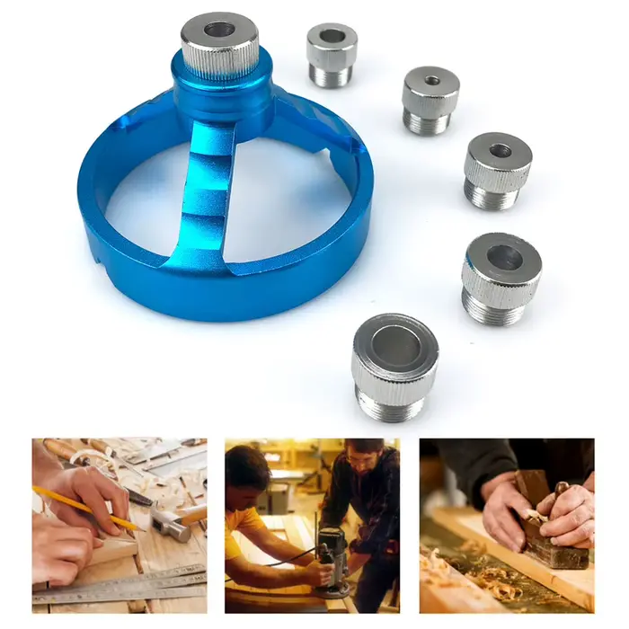 Guide de perçage en alliage d'aluminium résistant à 90mm, 5mm, 6mm, 7mm, 8mm, 9mm, 10mm, foret, perforateur, localisateur, gabarit, trou articulé, ventilé, calcul, outils de travail