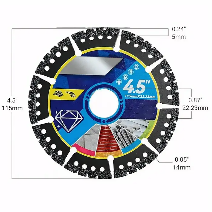 Disque de coupe pour meuleuse d'angle
