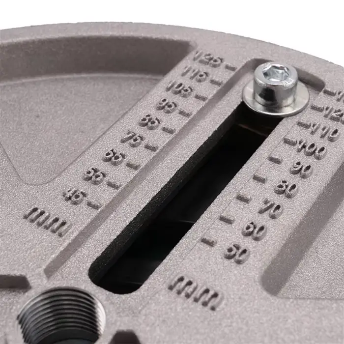 ABKJ-scie cloche réglable, outil de taille circulaire pour trous de forage en métal pour tuyaux d'ea