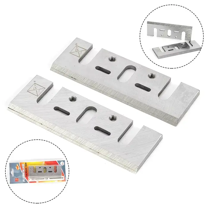 Lame de rechange pour raboteuse à bois, 82mm, accessoires pour Makita 1900B KP0800 D26676 DW680 pour