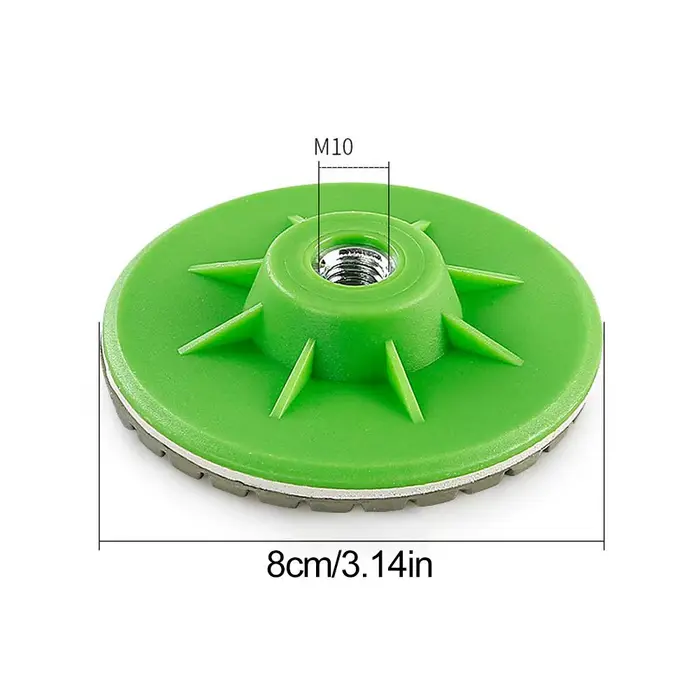 Disque de polissage à sec pour meuleuse d'angle