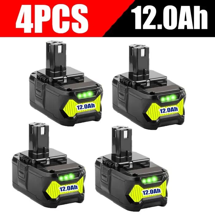 12Ah pour batterie RYOBI 18V P108 18V One + Plus