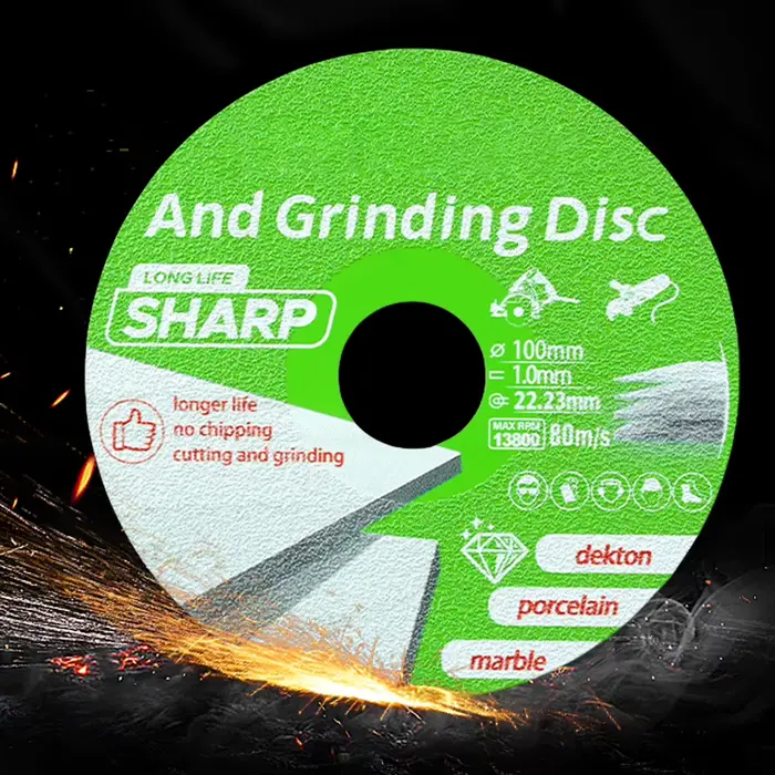 Disque de coupe en verre