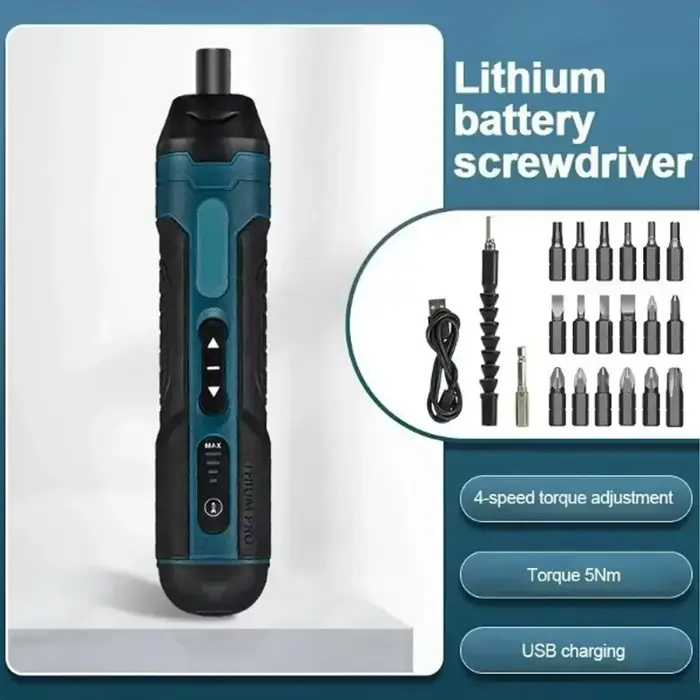 Mini tournevis électrique sans fil 1300mah