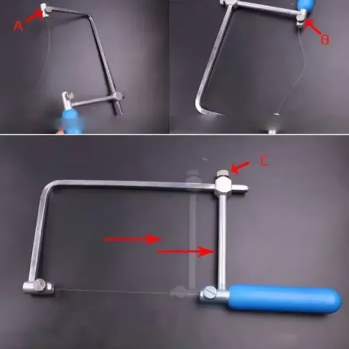 Lames de scie à fil de coupe de 1M