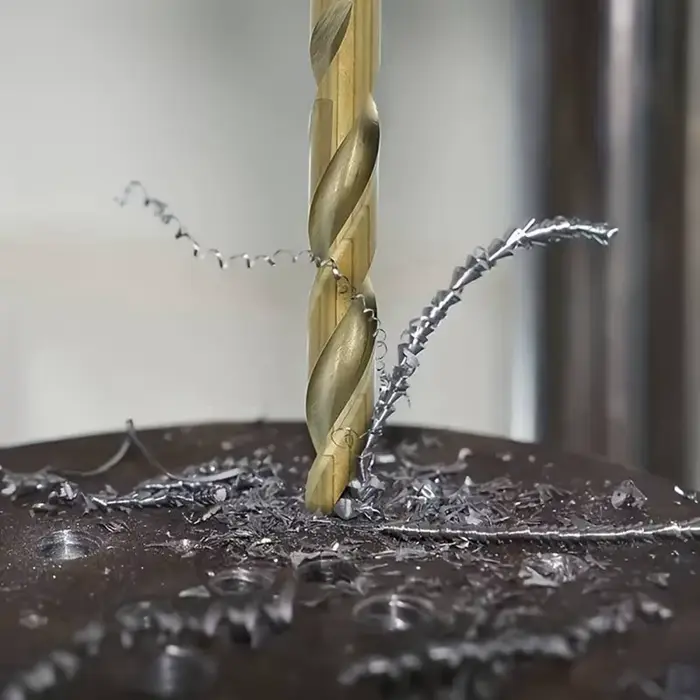 Perceuse hélicoïdale à meulage complet de qualité industrielle 60 pièces boîte de forage à tige ronde en acier rapide