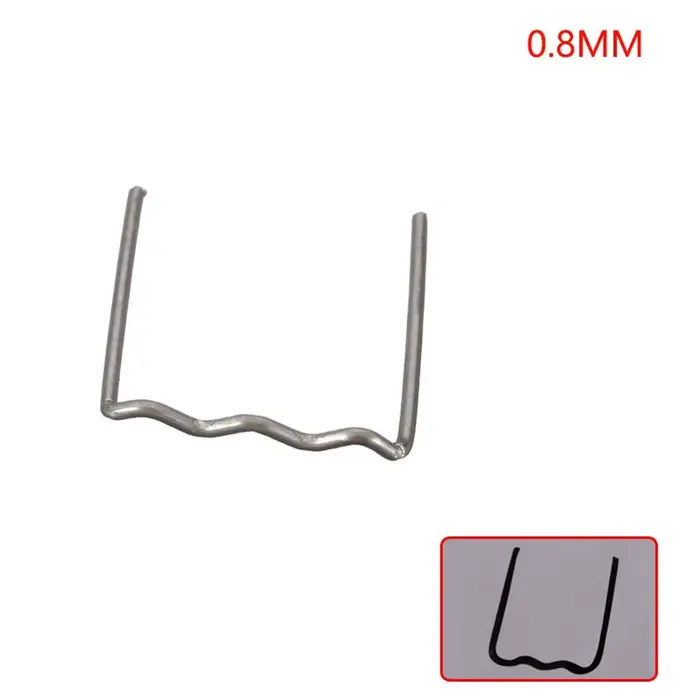 100pc pistolet à ongles de soudage agrafeuse à chaud agrafes 0.8/0.6mm pour soudeur en plastique Mac