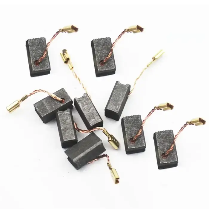 8pcs Charbon Brosses 6.5 × 8 × 14mm Pour Bosch Meuleuse D'angle GWS 7-100 7-125 GWS7-100T GWS7-100TE GWS7-125T GWS7-125TE