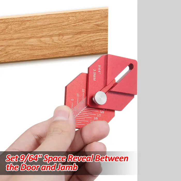 Règle de mesure pour le travail du bois