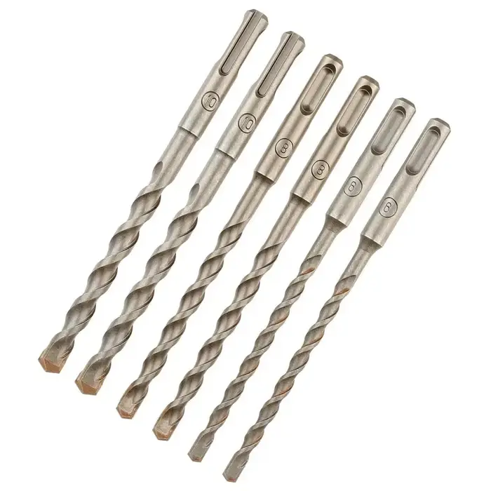 DEWALT DT60302 SDS Plus perceuses 6 pièces ensemble 6MM 8MM 10MM marteau électrique peu antidérapant foret hélicoïdal outil accessoires