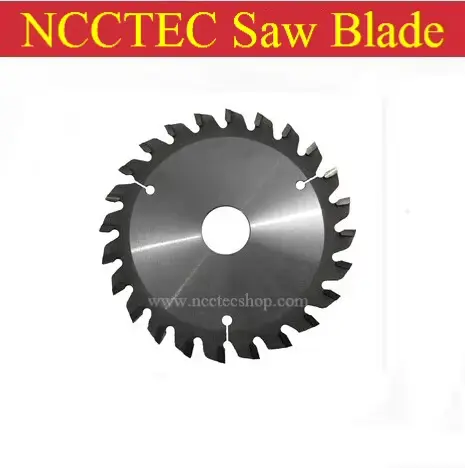 5-1/2 ''24 dents 140mm travail du bois lame de scie à pointe en carbure de tungstène pour le bois ou