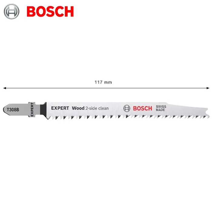 Bosch 2608900551 EXPERT T308B Lame de scie sauteuse 117 mm