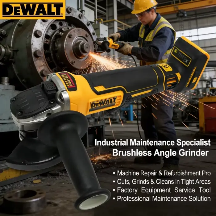 Dewalt DCG406 125MM/100MM Meuleuse d'angle sans fil sans balais 9000RPM