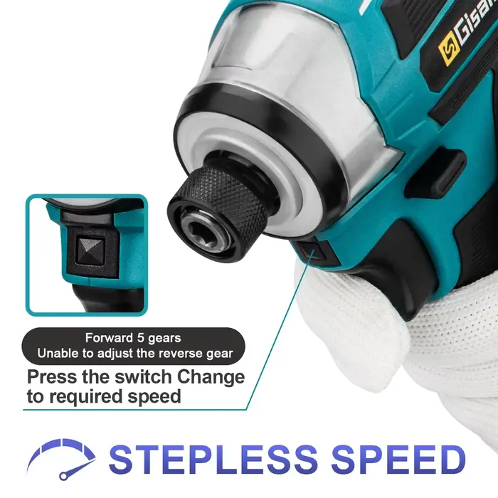 Makita – tournevis électrique sans balais 688N.m, 1/4 pouces, tournevis sans fil, perceuse électriqu