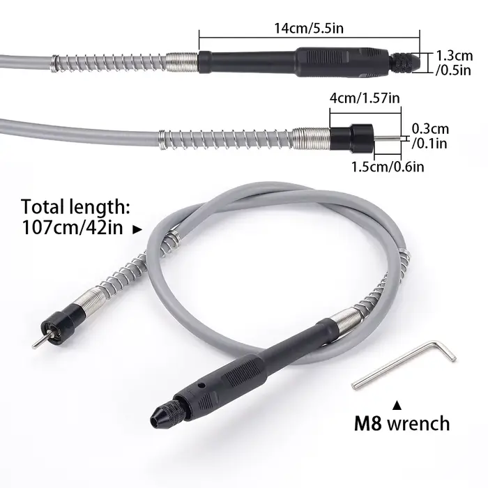Perceuse électrique Flexible filaire 107cm 42 "