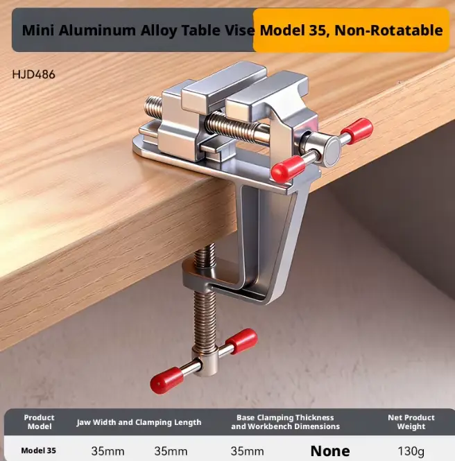 Étau de table professionnel, 360° °     Étau de serrage rotatif, construction robuste, adapté à la m