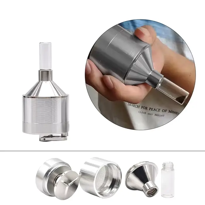 Broyeur à main en métal de diamètre 44mm