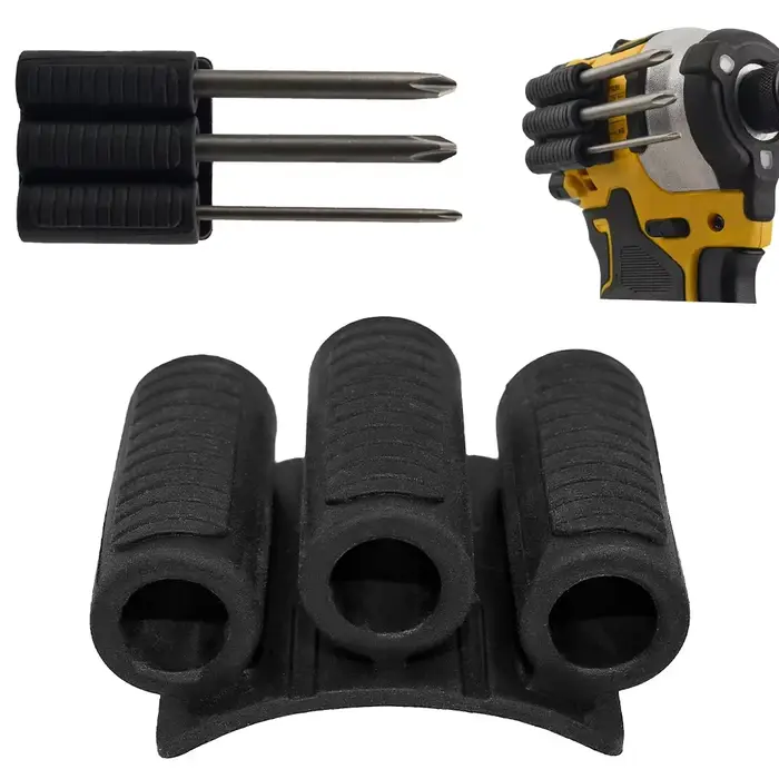 Supports d'embouts à changement rapide pour perceuse, fixation de montage, support latéral d'embouts