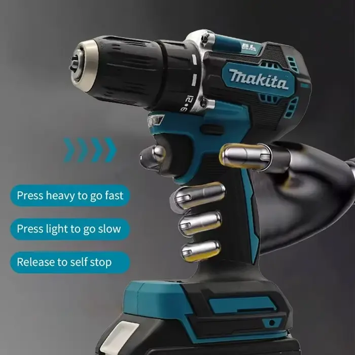Perceuse-visseuse à percussion sans fil 18V Makita DDF487