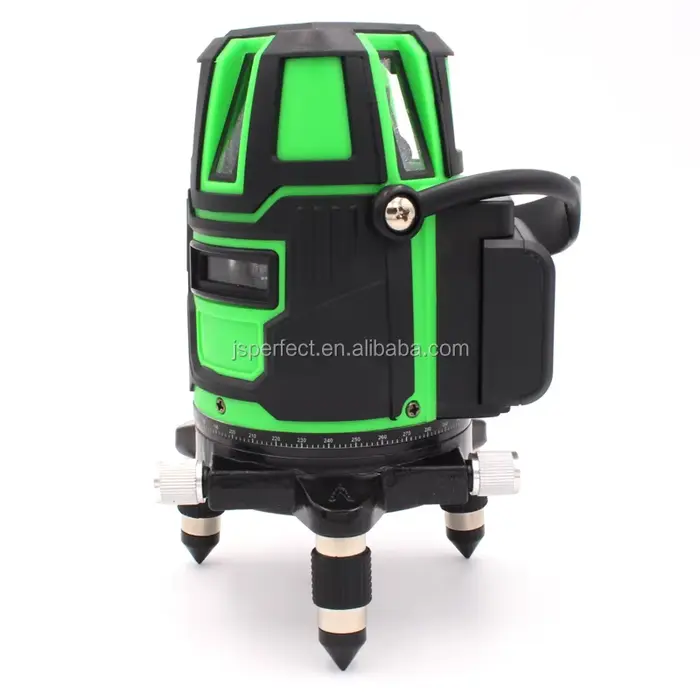 Niveau laser rotatif automatique à nivellement rapide 360° avec trépied de 1 m