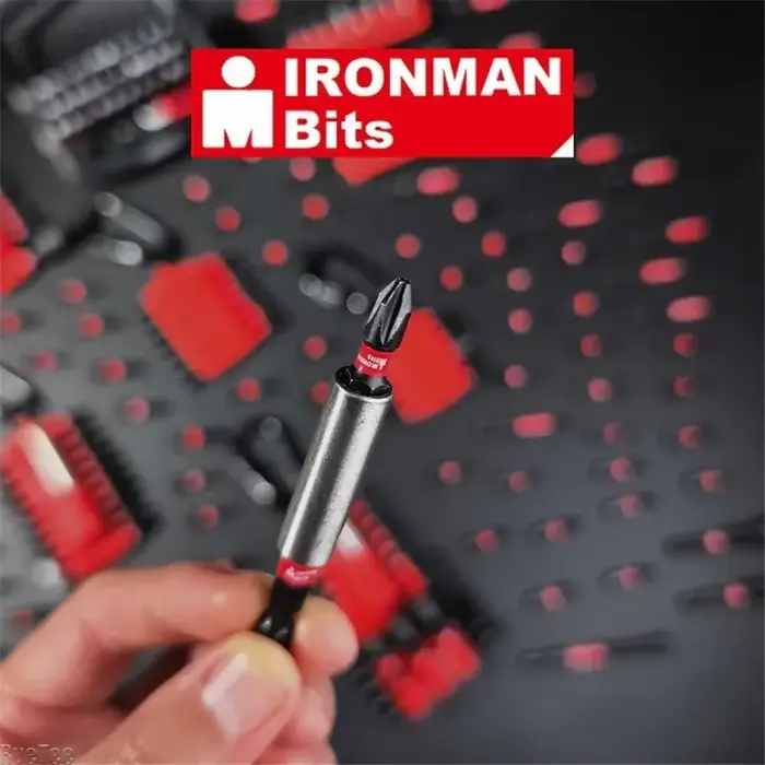 7-24Pcs Impact Driver Set – Magnetic S2 Steel Drill Bits with Organizer Sleeve