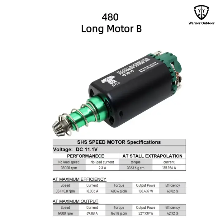 Warrior 35000 tr/min moteur à haute vitesse