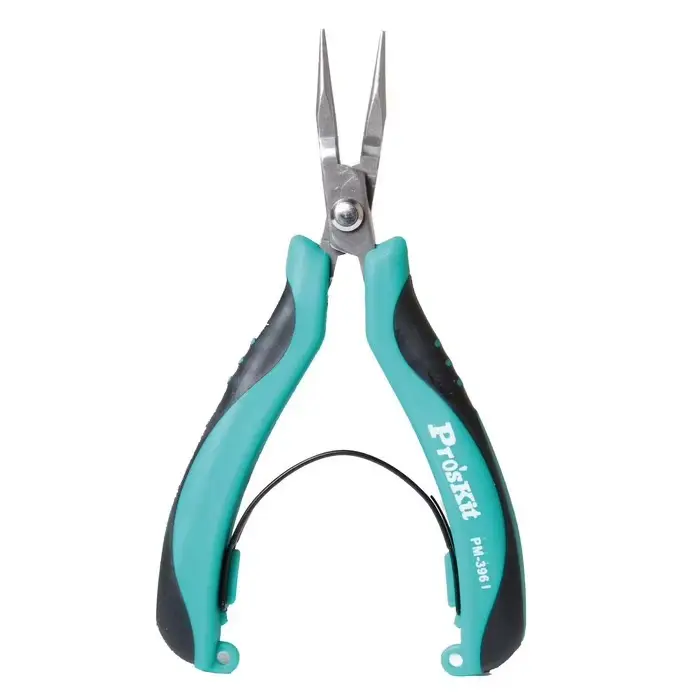 Pro'skit PM-396F pince diagonale en acier inoxydable de qualité industrielle de haute dureté pour outils de coupe et de dénudage de fil d'électricien