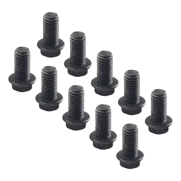 Vis de lame de scie M8 M7 M6, filetage gauche, bride hexagonale 6mm/7mm/8mm pour Machine à découper, pièces d'outils haute résistance et dureté 10 pièces