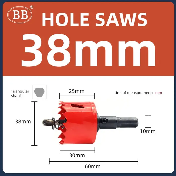Scies à trous BB, perçage pour bois