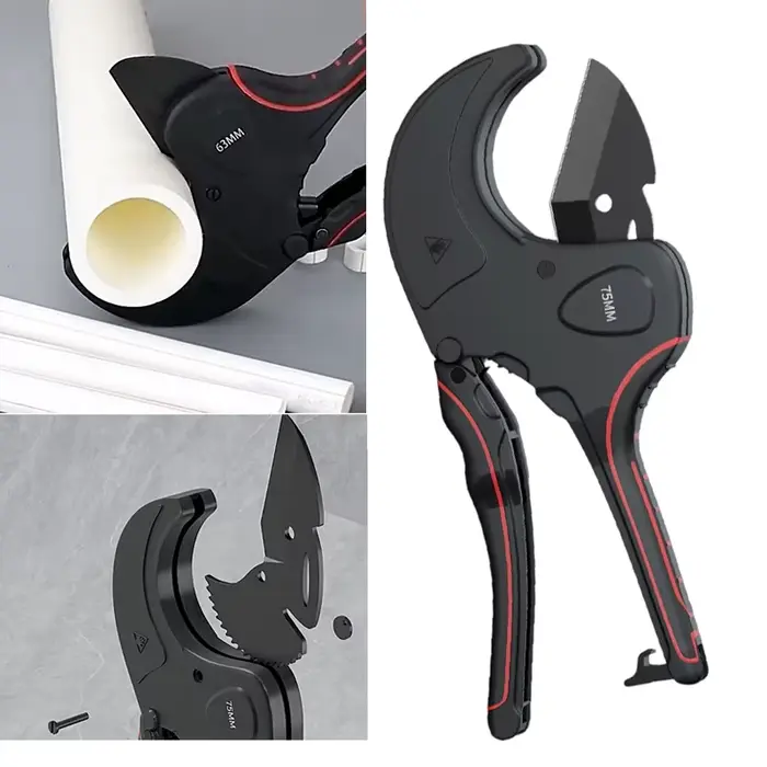 Machine de découpe de tuyaux en PVC