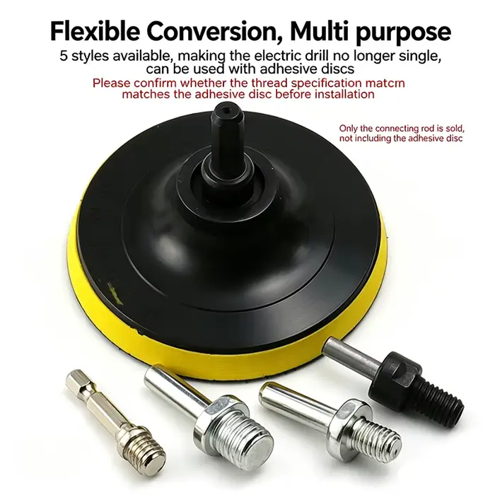 1 pièce Tige adaptateur de conversion pour perceuse électrique