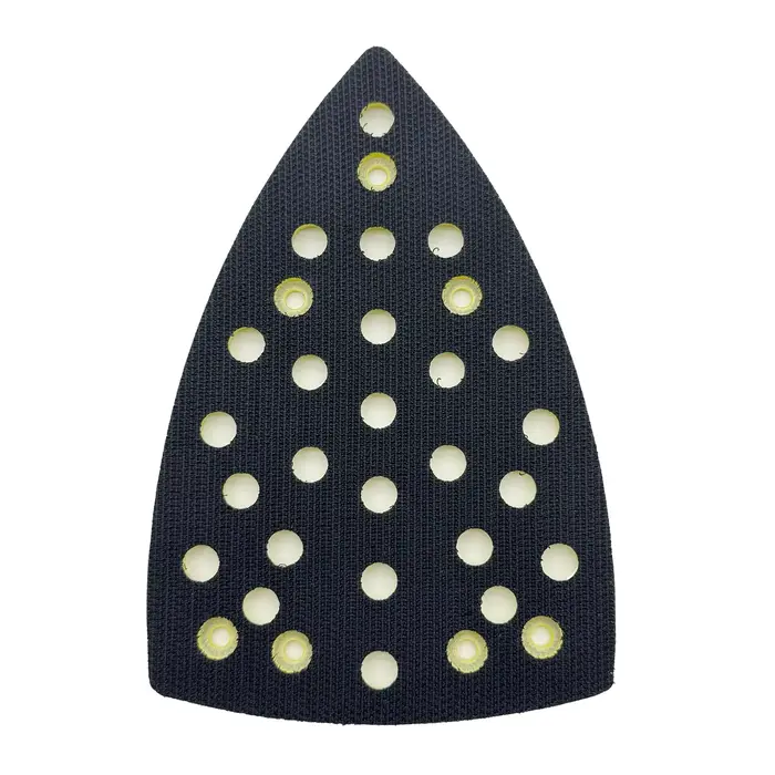 Tampon de polissage 100x148 mm avec 32 trous pour ponceuse triangulaire