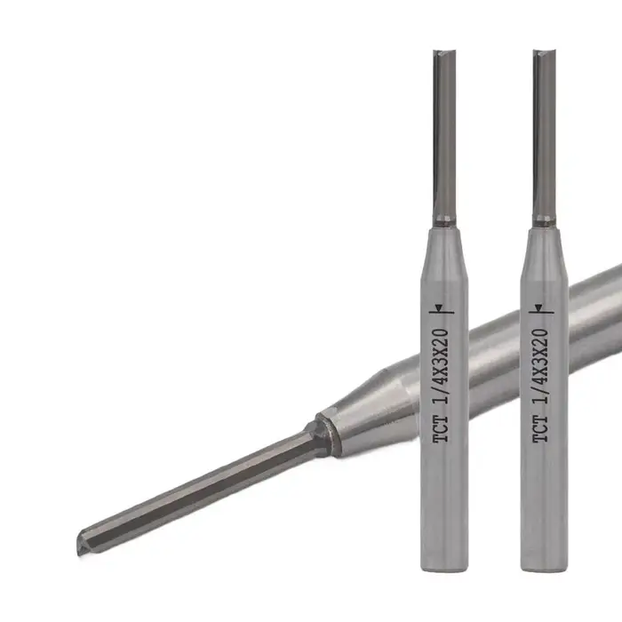 Lame droite en carbure TCT de 3mm