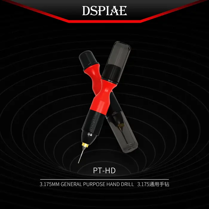 DSPIAE PT-HD 3.175mm perceuse à main à usage général fournitures de travaux manuels outil électrique Type de stylo Mini