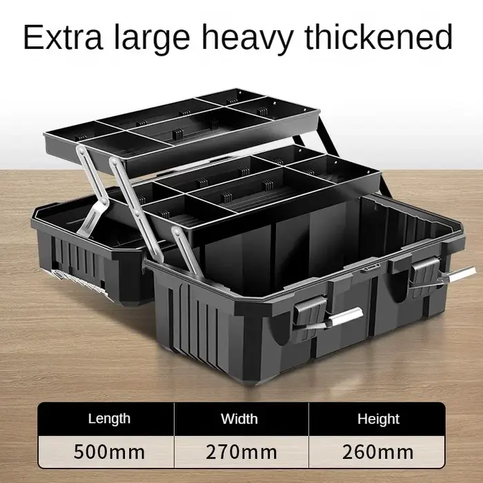 Boîtes de rangement pliantes multifonctionnelles pour outils d'électricien