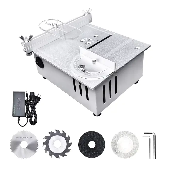 Mini scie de Table 110v-220v 0-15cm