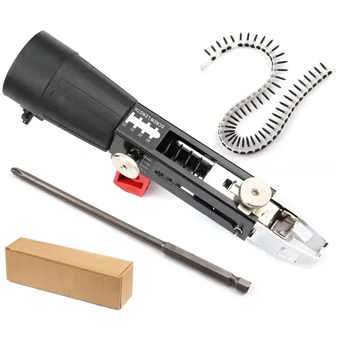 Tournevis automatique chaîne pistolet à ongles adaptateur pour perceuses électriques