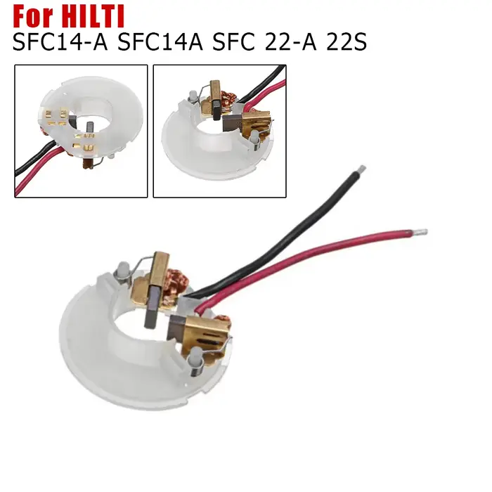 Porte-brosse en carbone pour moteur HILTI série SFC14-A 14A SFC 22-A 22A, pièces de rechange pour pe