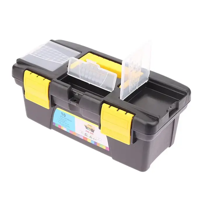 Boîte de rangement d'outils à deux couches