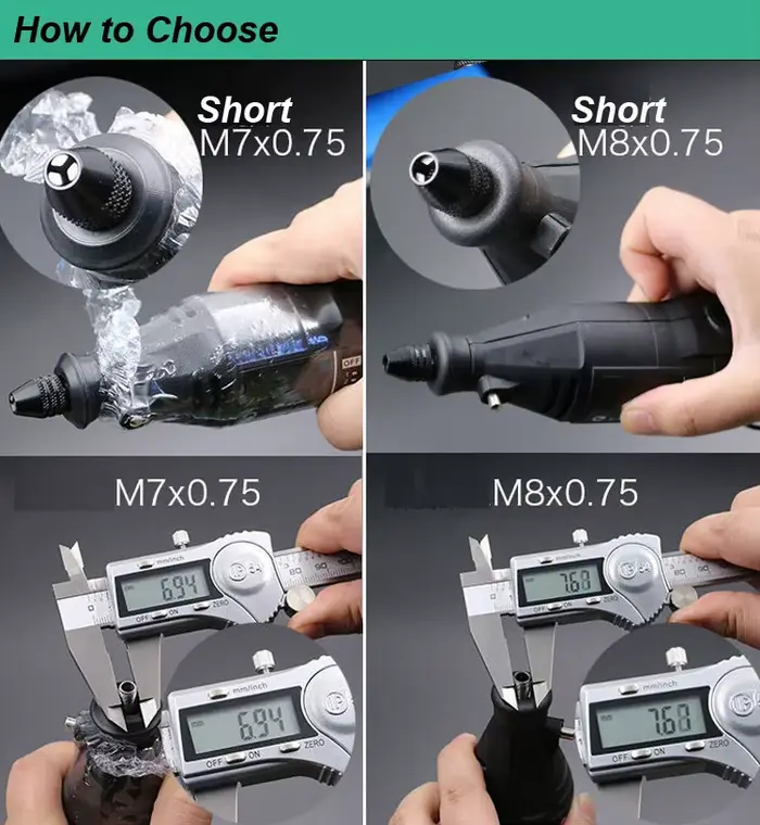 Mini adaptateur de mandrin de perceuse multi-sans clé