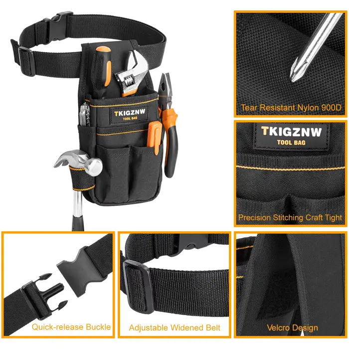 TKIGZNW Pochette à outils de poche