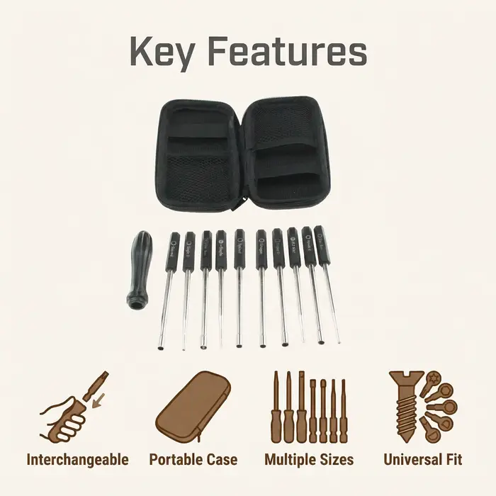 Kit d'outils de réglage de carburateur