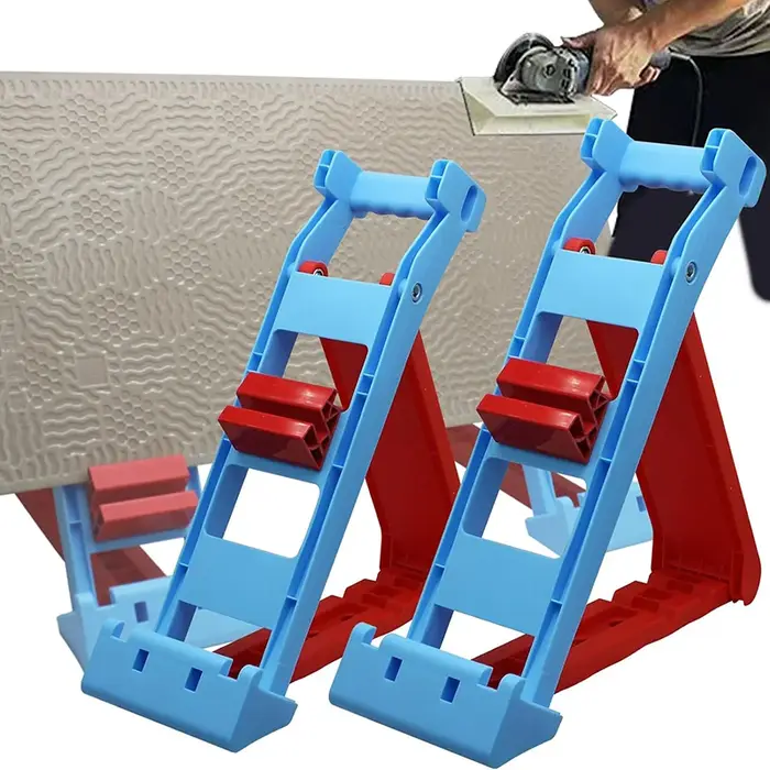 2/1 pièces cloisons sèches plaques de plâtre outillage réglable carrelage en céramique chanfrein support de levage