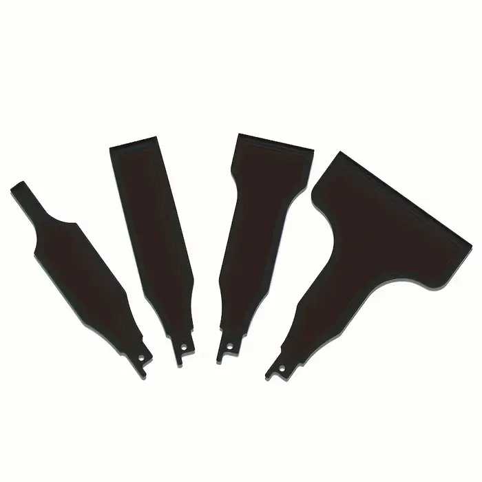 Lot de 4 lames de scie sabre robustes pour l'élimination de la saleté