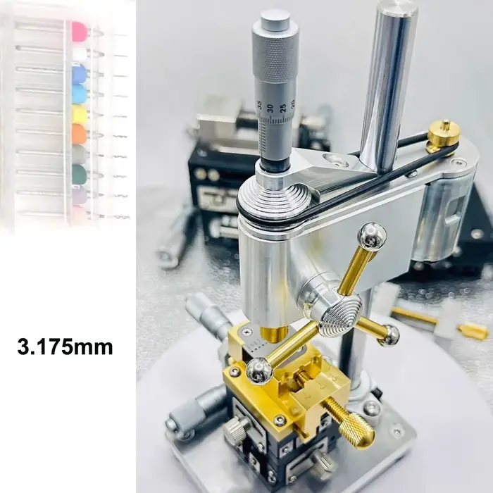 Mini perceuse de précision, outil de réparation de montre, perceuse d'établi avec adaptateur d'alime