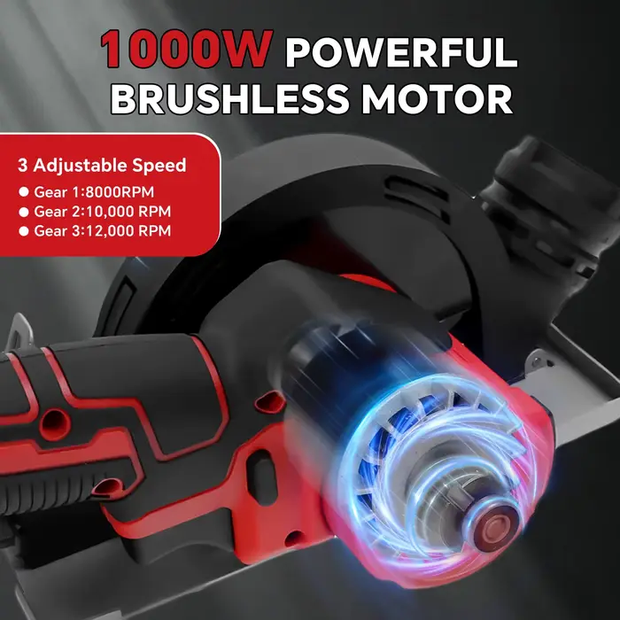 Scie circulaire électrique sans fil 1000W