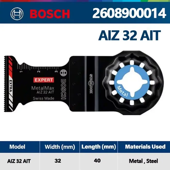 Bosch STARLOCK – accessoires de Machine de découpe multifonctionnelle