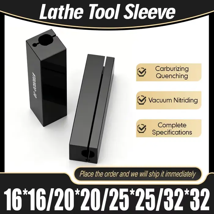 Support de coupe antivibratoire pour outils de tournage, avec tige de trou intérieur 16*16mm, 20*20m