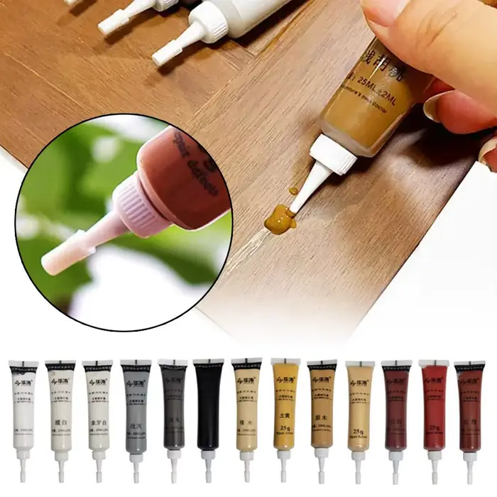 Peinture de finition de meubles en bois